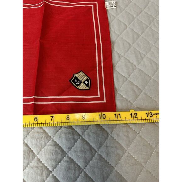 Vintage Oscar De La Renta Handkerchief Made In Japan - Picture 3 of 6